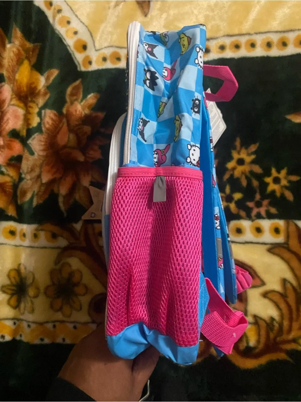 Hello Kitty Sequin Blue & Pink Kids Character Backpack